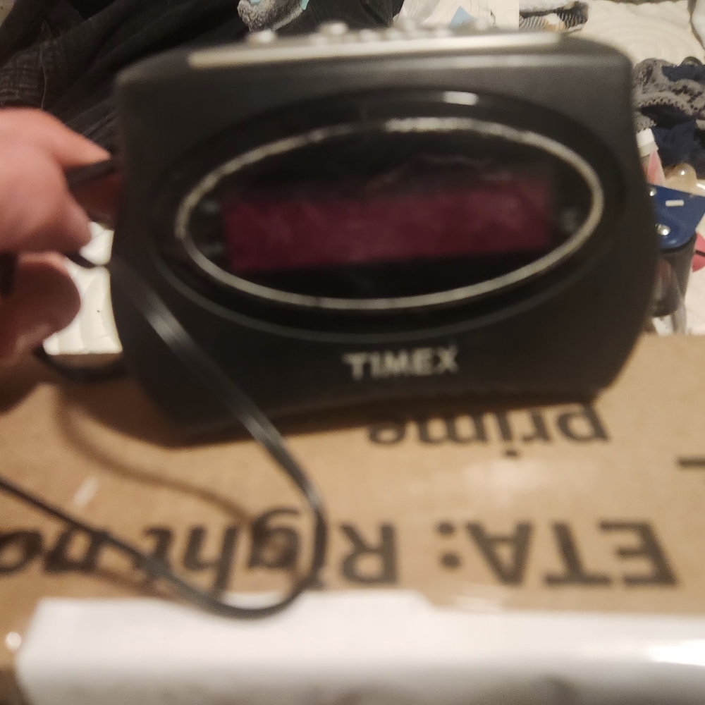 *Timex alarm clock